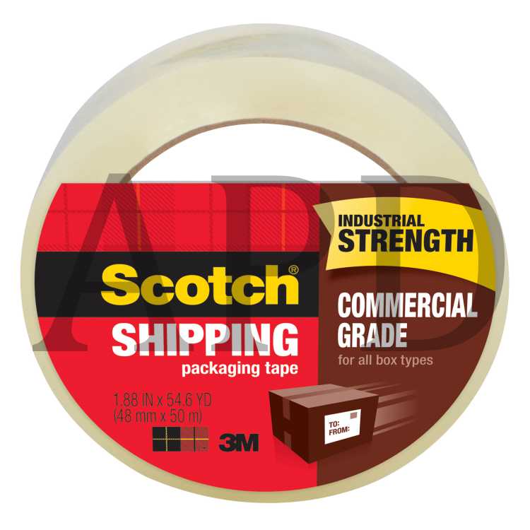 Scotch High Tack Box Sealing Tape 311 Clear 48 Mm X 100 M 36 Per