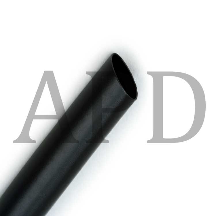 Heat Shrink Multiple Wall Semi Rigid Polyolefin Tubing Mw 3 8 48 Black 125 Pcs 48 In Length Sticks 125 Pieces Case